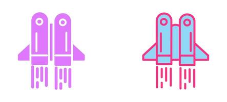 Jetpack Icon Design vector