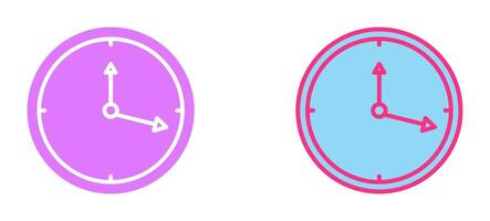 Clock Icon Design vector