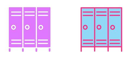 Lockers Icon Design vector