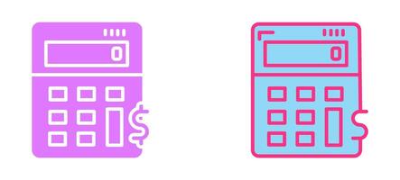 Calculations Icon Design vector