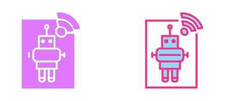 Rebot Icon Design vector