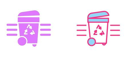 Garbage Icon Design vector