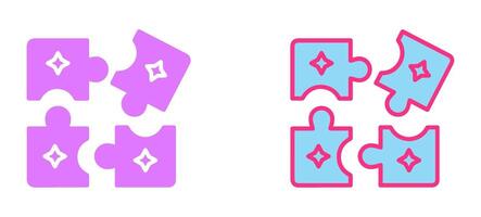 Puzzle Icon Design vector
