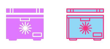 Freezer Icon Design vector