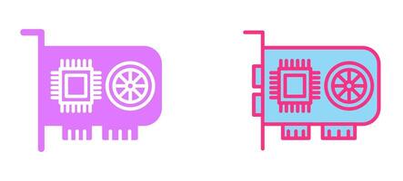 GPU Icon Design vector
