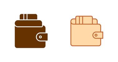 Wallet Icon Design vector