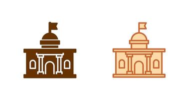 Parliament Icon Design vector