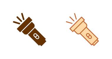 Flashlight Icon Design vector