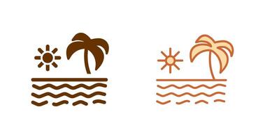 diseño de icono de verano vector