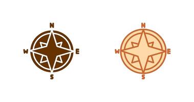 Compass Icon Design vector