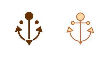 Anchor Icon Design vector