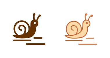 Snail Icon Design vector