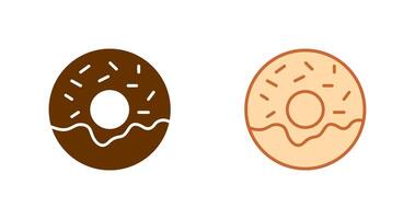 diseño de icono de donut vector