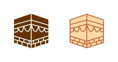 Khana Kaaba Icon Design vector