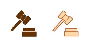 Gavel Icon Design vector