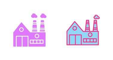 Factory Icon Design vector