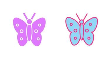 diseño de icono de mariposa vector