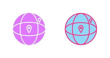 Map Icon Design vector