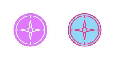 Compass Icon Design vector