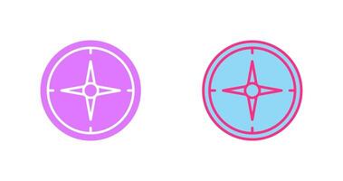 Compass Icon Design vector