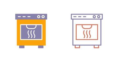 Oven Icon Design vector