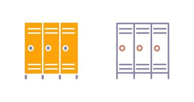 Lockers Icon Design vector