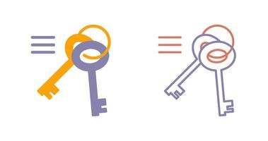 Key Icon Design vector