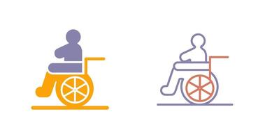 Wheelchair Icon Design vector