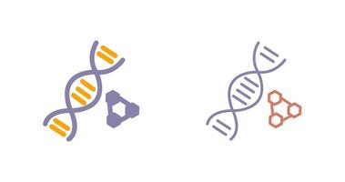 DNA Icon Design vector