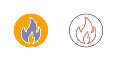 Fire Icon Design vector