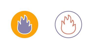 Fire Icon Design vector