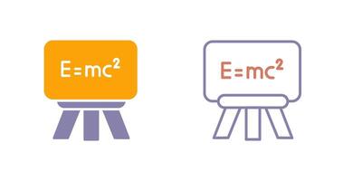 Formula Icon Design vector