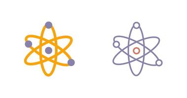 Atom Icon Design vector