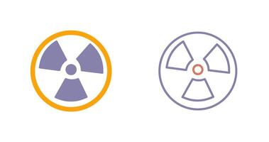 diseño de icono nuclear vector
