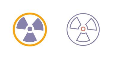 Nuclear Icon Design vector