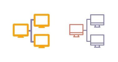 Network Icon Design vector
