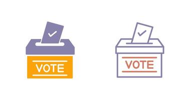 Ballot Icon Design vector