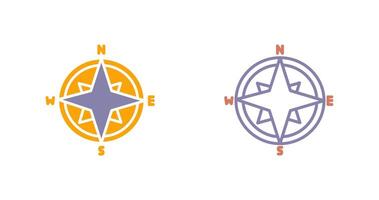 Compass Icon Design vector