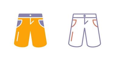 Shorts Icon Design vector