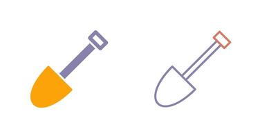 Shovel Icon Design vector