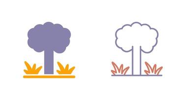 diseño de icono de árbol vector