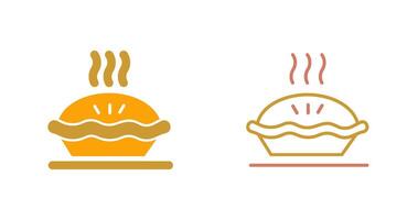 Pie Icon Design vector