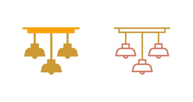 Overhead Light Icon Design