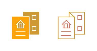 Brochure Icon Design vector