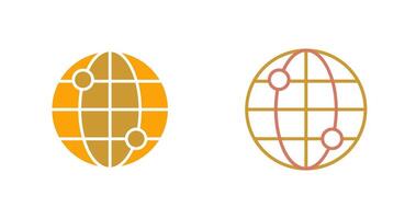 Network Icon Design vector