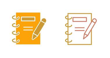 Notes Icon Design vector