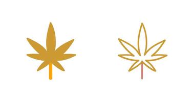 Weed Icon Design vector