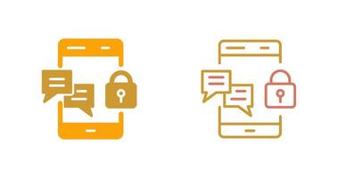 Privacy Icon Design vector