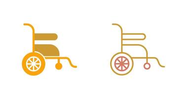 diseño de icono de silla de ruedas vector