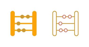 Abacus Icon Design vector